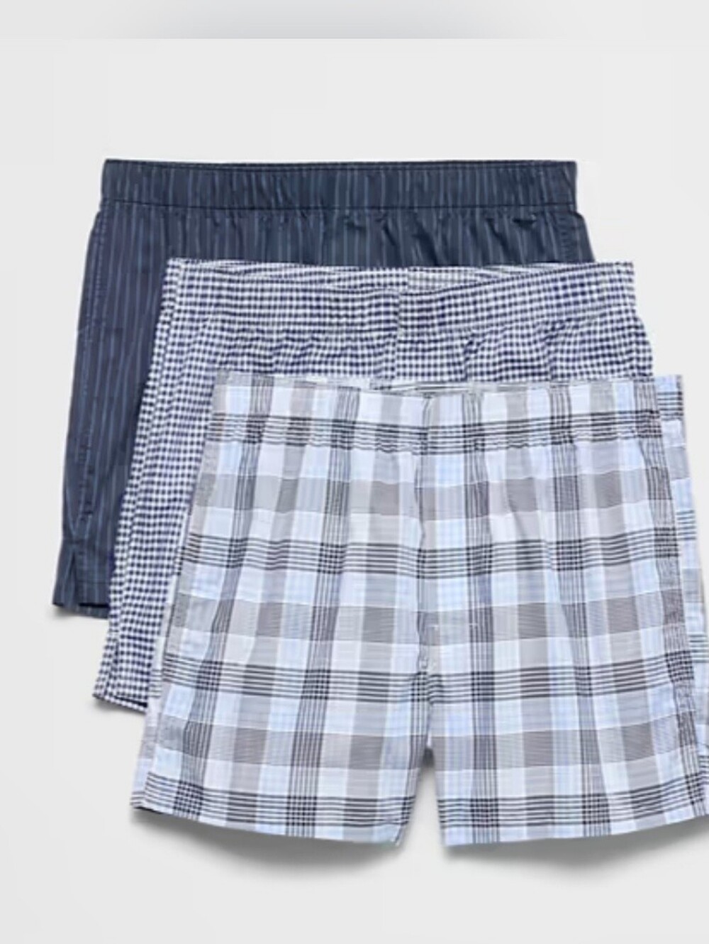 NWT 100% Organic Cotton Boxers (3 Pack) Size XL By Banana Republic Factory